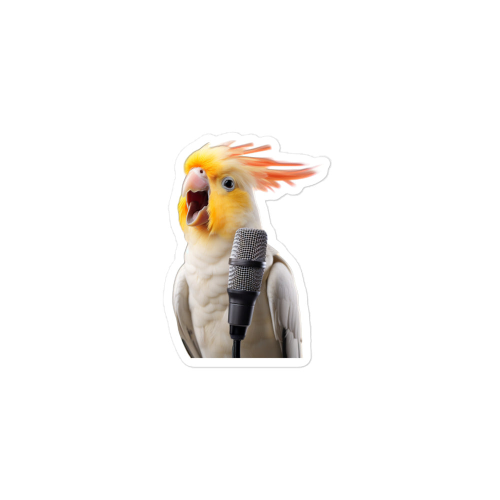 Cockatiel Sticker - Stickerfy.ai