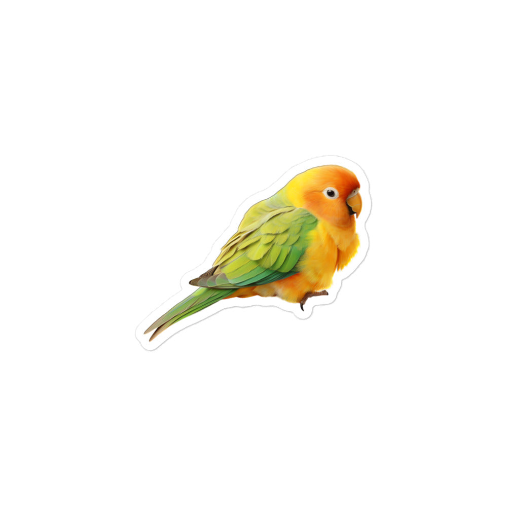 Fischer's Lovebird Sticker - Stickerfy.ai