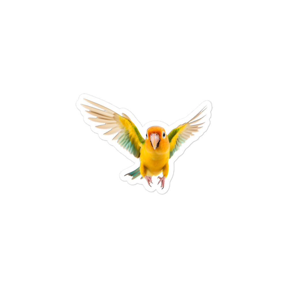 Fischer's Lovebird Sticker - Stickerfy.ai