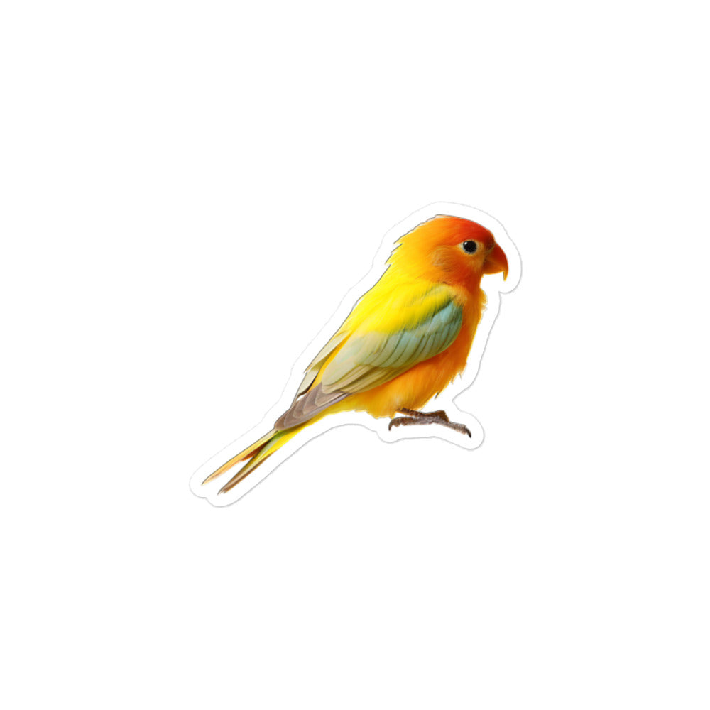 Fischer's Lovebird Sticker - Stickerfy.ai