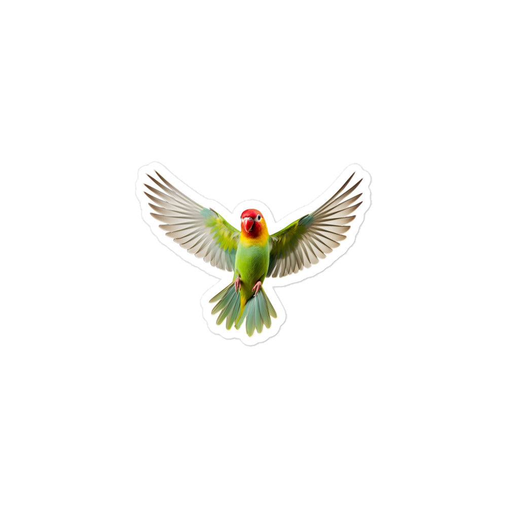 Fischer's Lovebird Sticker - Stickerfy.ai