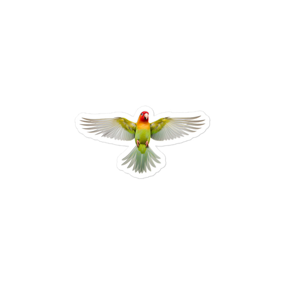 Fischer's Lovebird Sticker - Stickerfy.ai