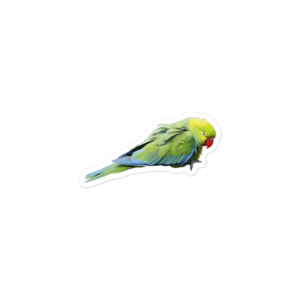 Alexandrine Parakeet Sticker - Stickerfy.ai