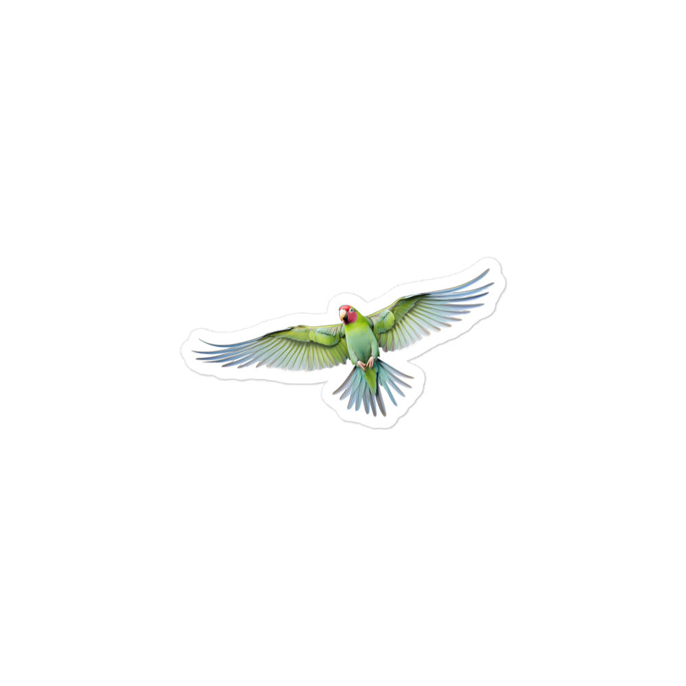 Alexandrine Parakeet Sticker - Stickerfy.ai