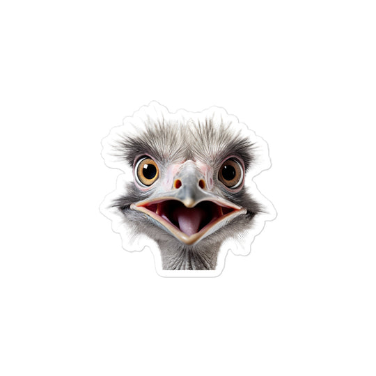 Ostrich Sticker - Stickerfy.ai