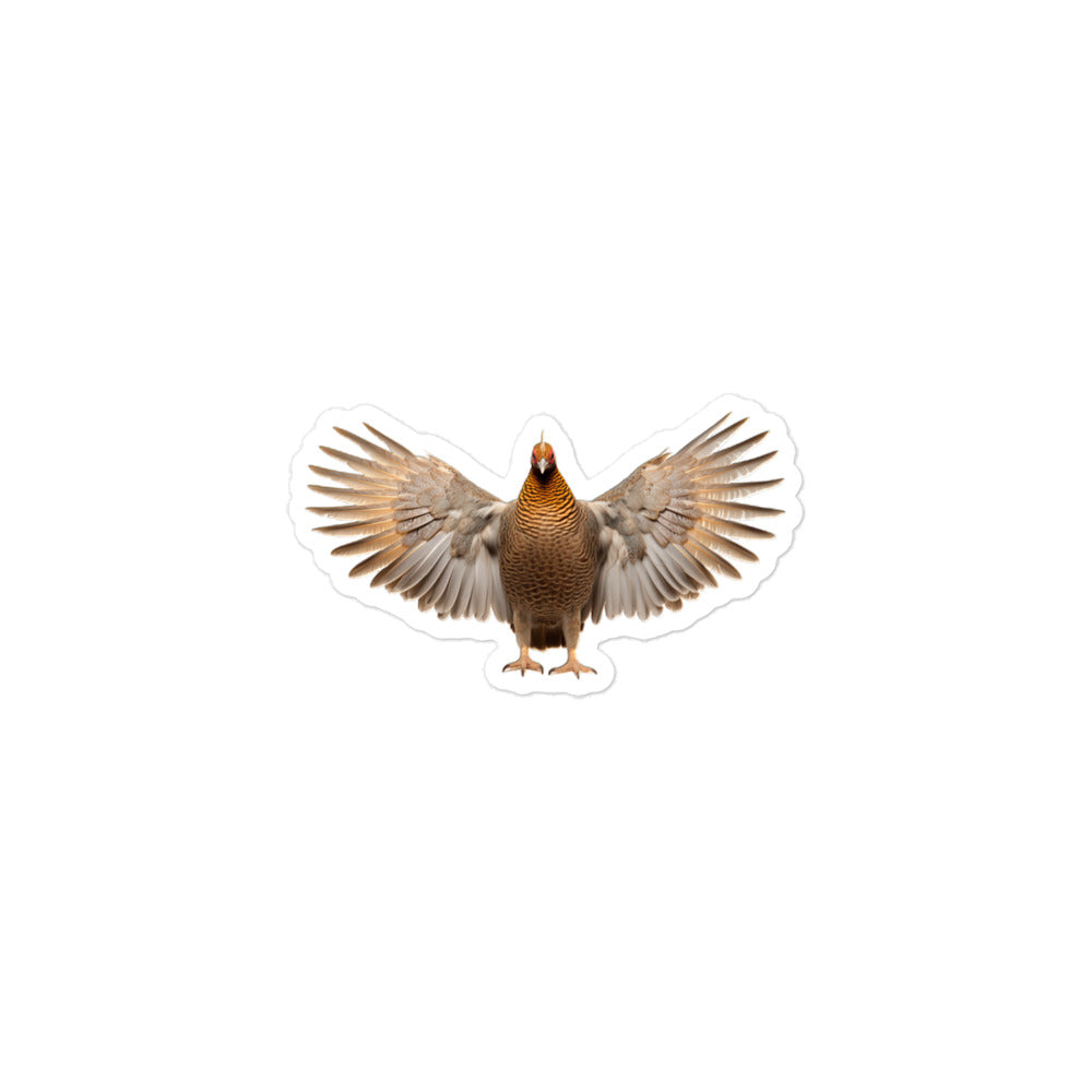 Grouse Sticker - Stickerfy.ai