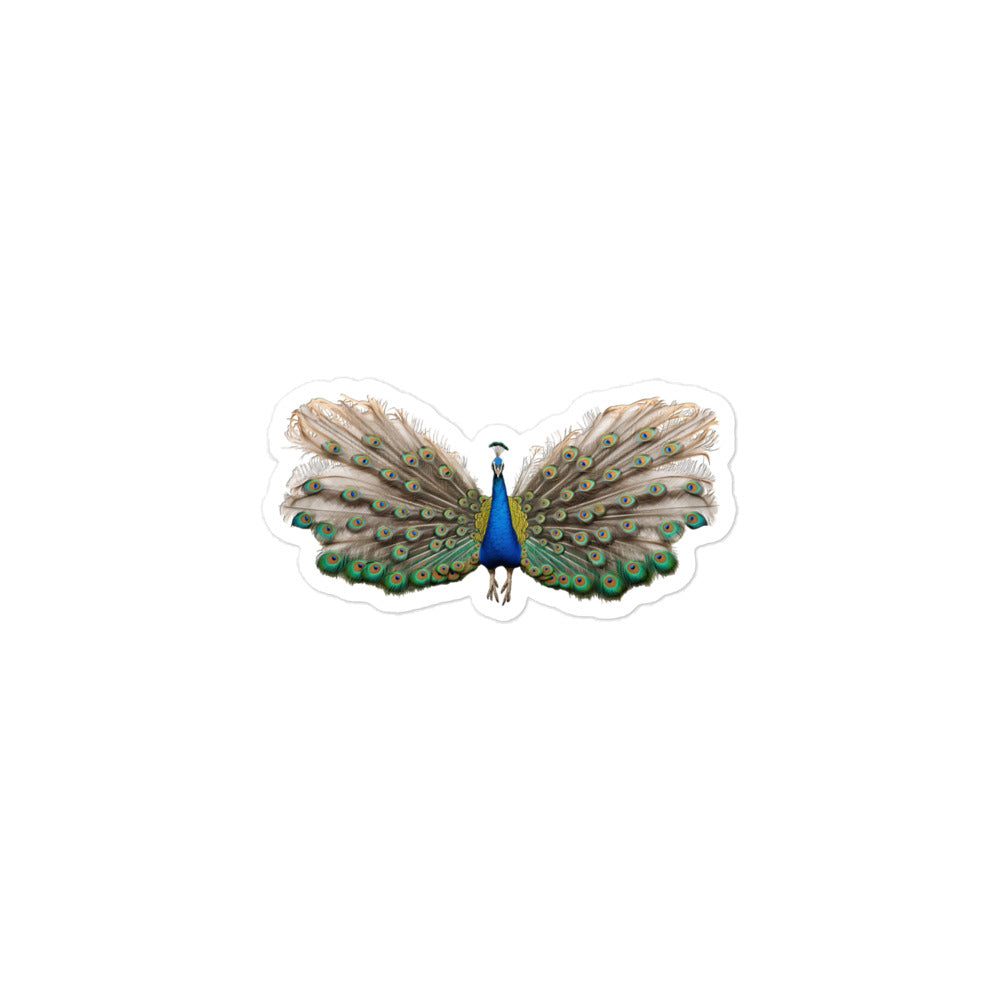 Peacock Sticker - Stickerfy.ai