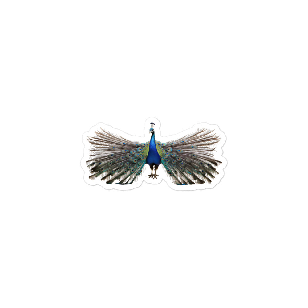 Peacock Sticker - Stickerfy.ai