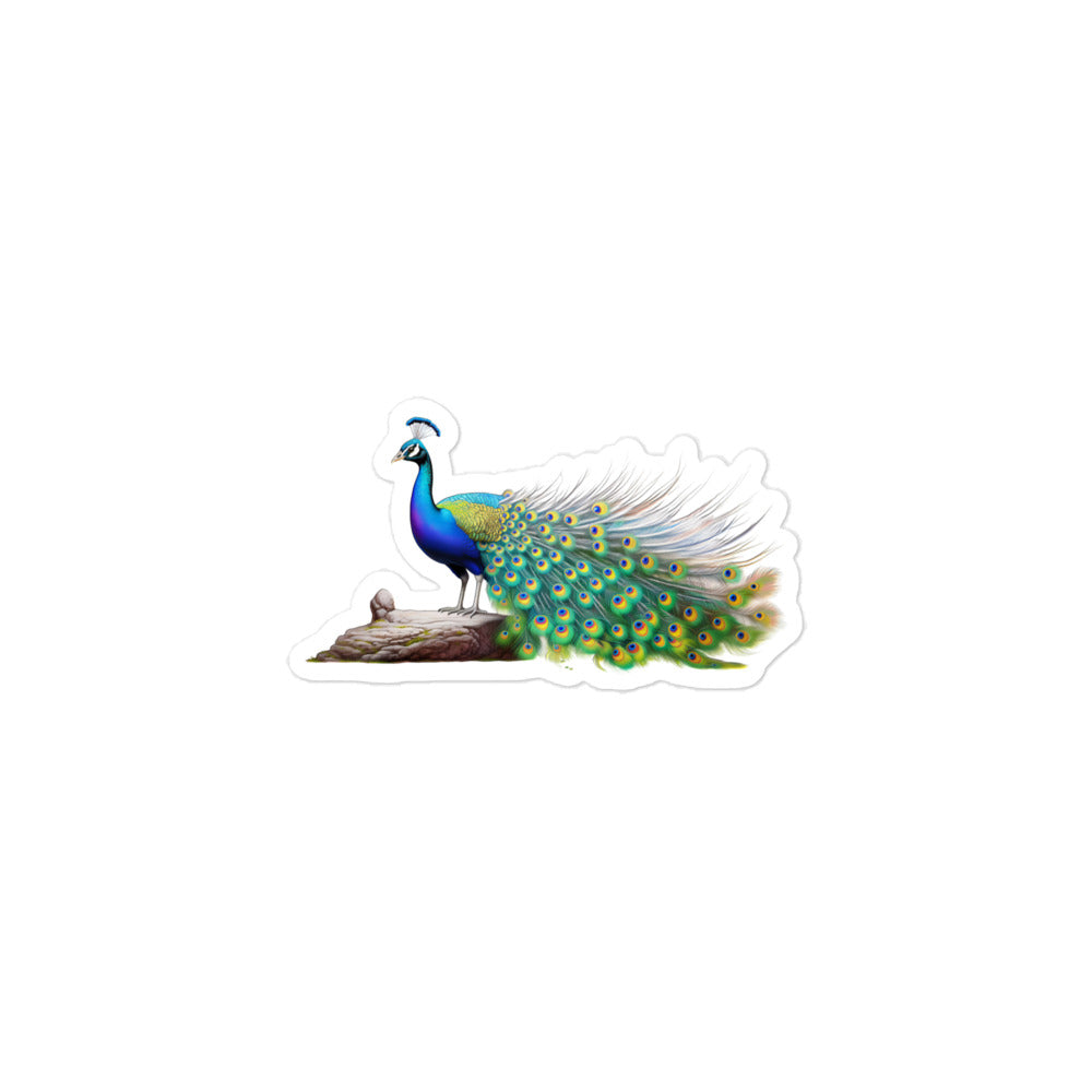 Peacock Sticker - Stickerfy.ai