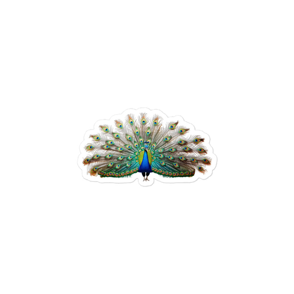 Peacock Sticker - Stickerfy.ai