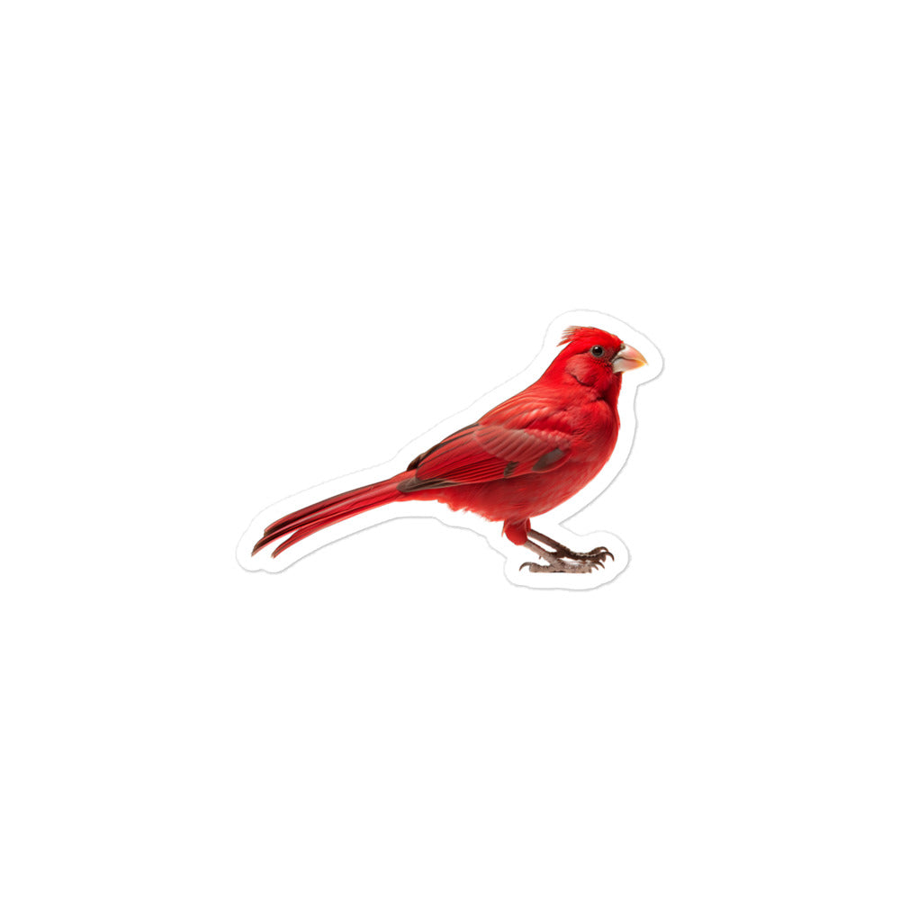 Red Factor Canary Sticker - Stickerfy.ai