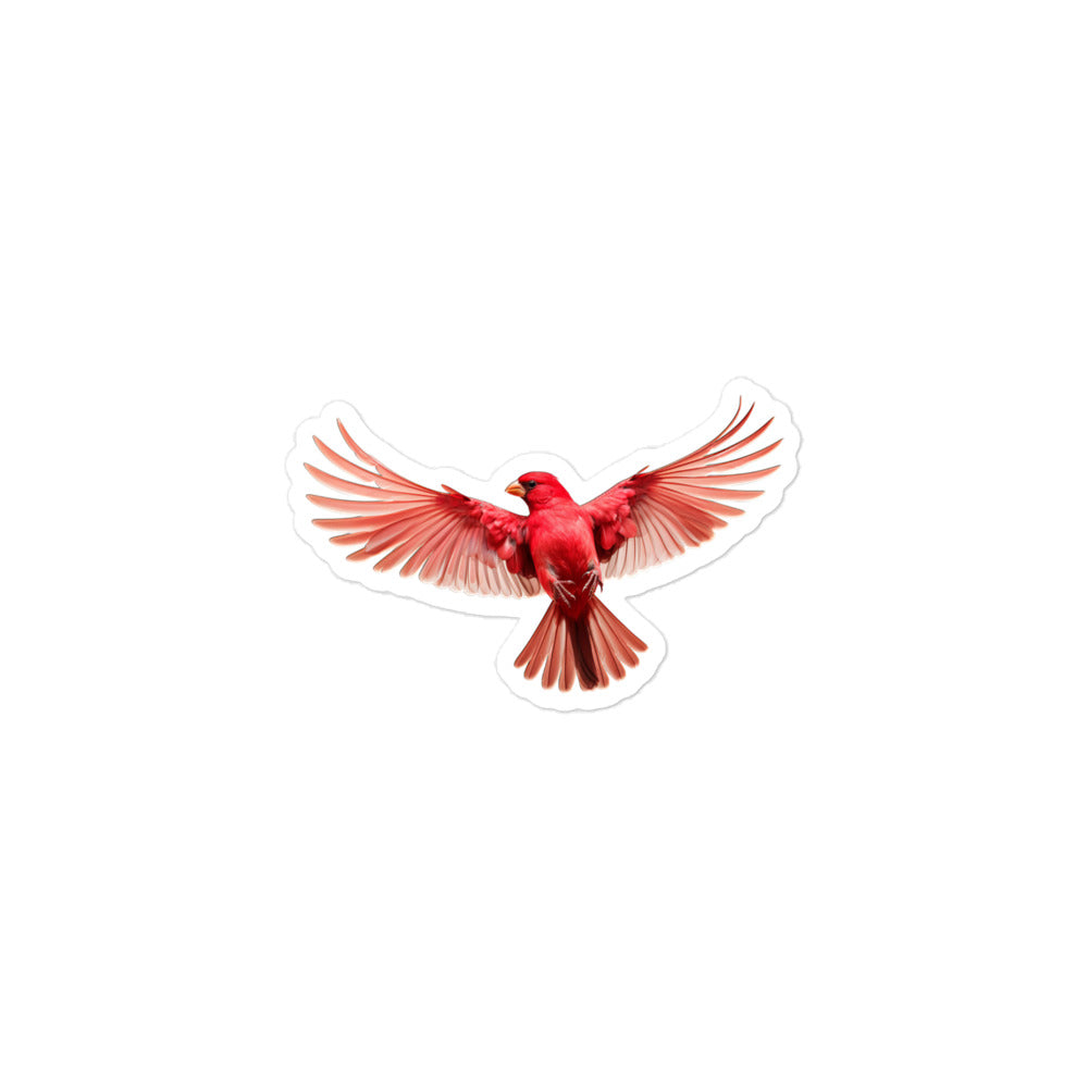 Red Factor Canary Sticker - Stickerfy.ai