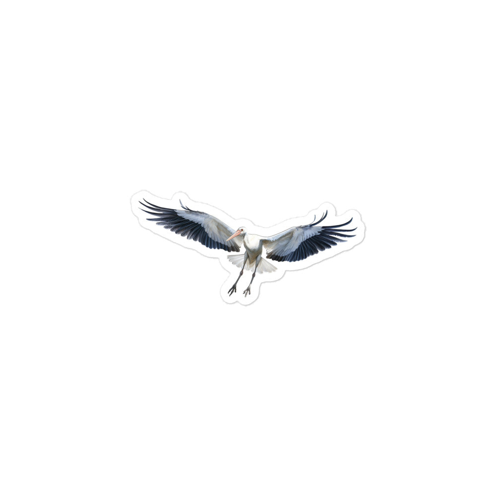 Stork Sticker - Stickerfy.ai