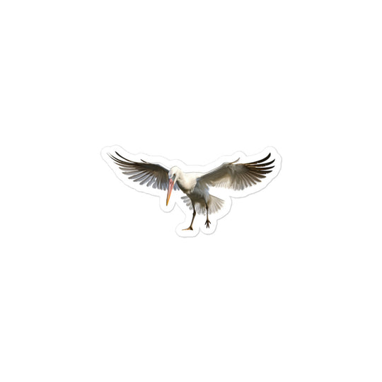 Stork Sticker - Stickerfy.ai