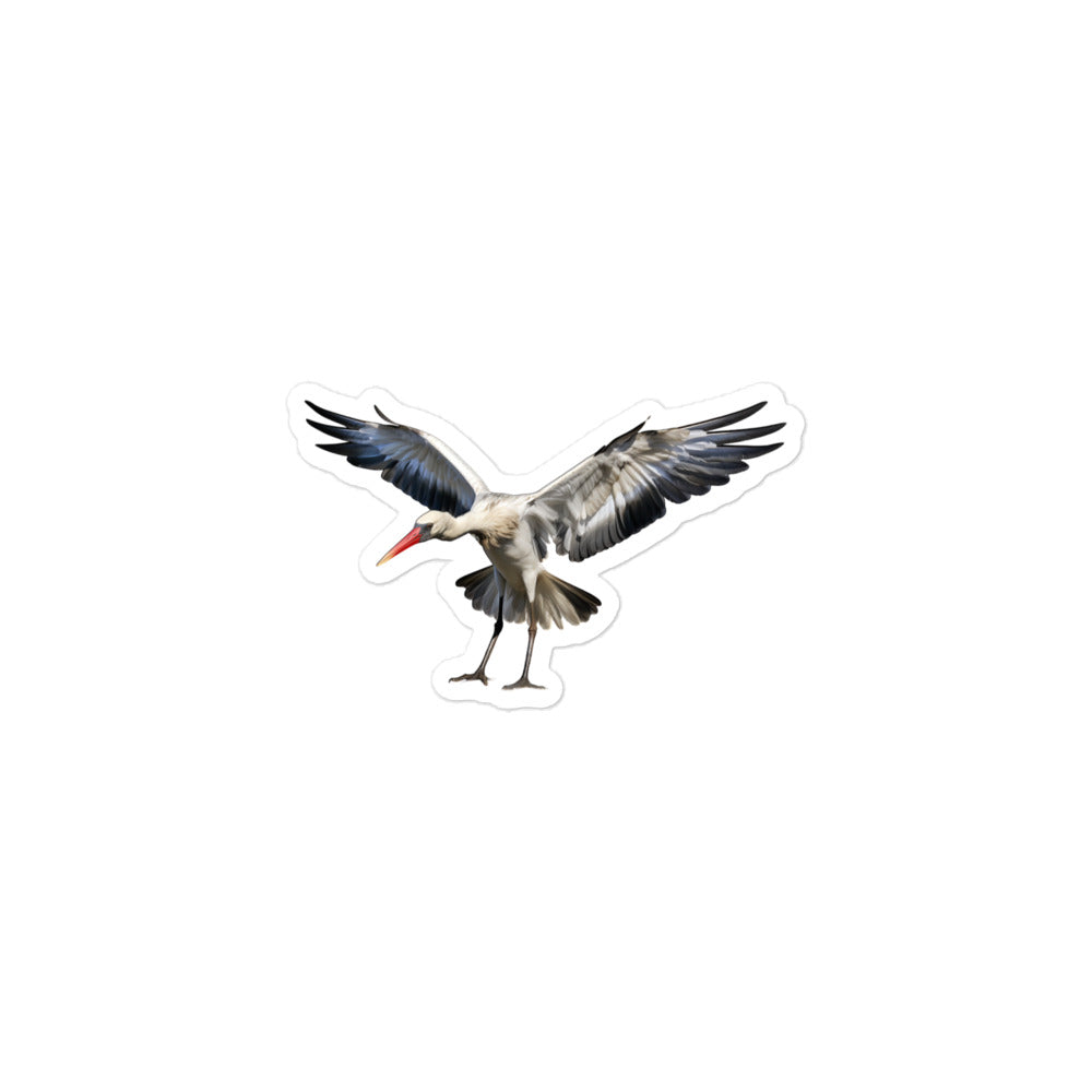 Stork Sticker - Stickerfy.ai