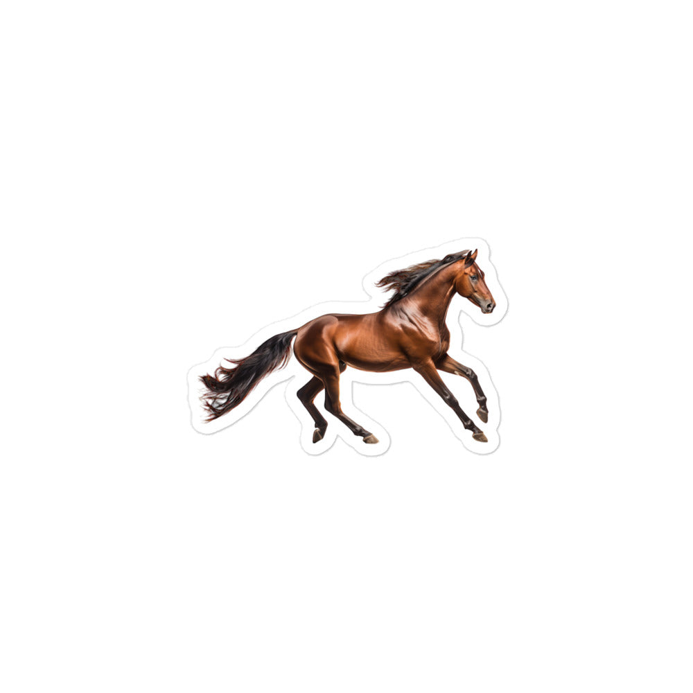 Hanoverian Horse Sticker - Stickerfy.ai