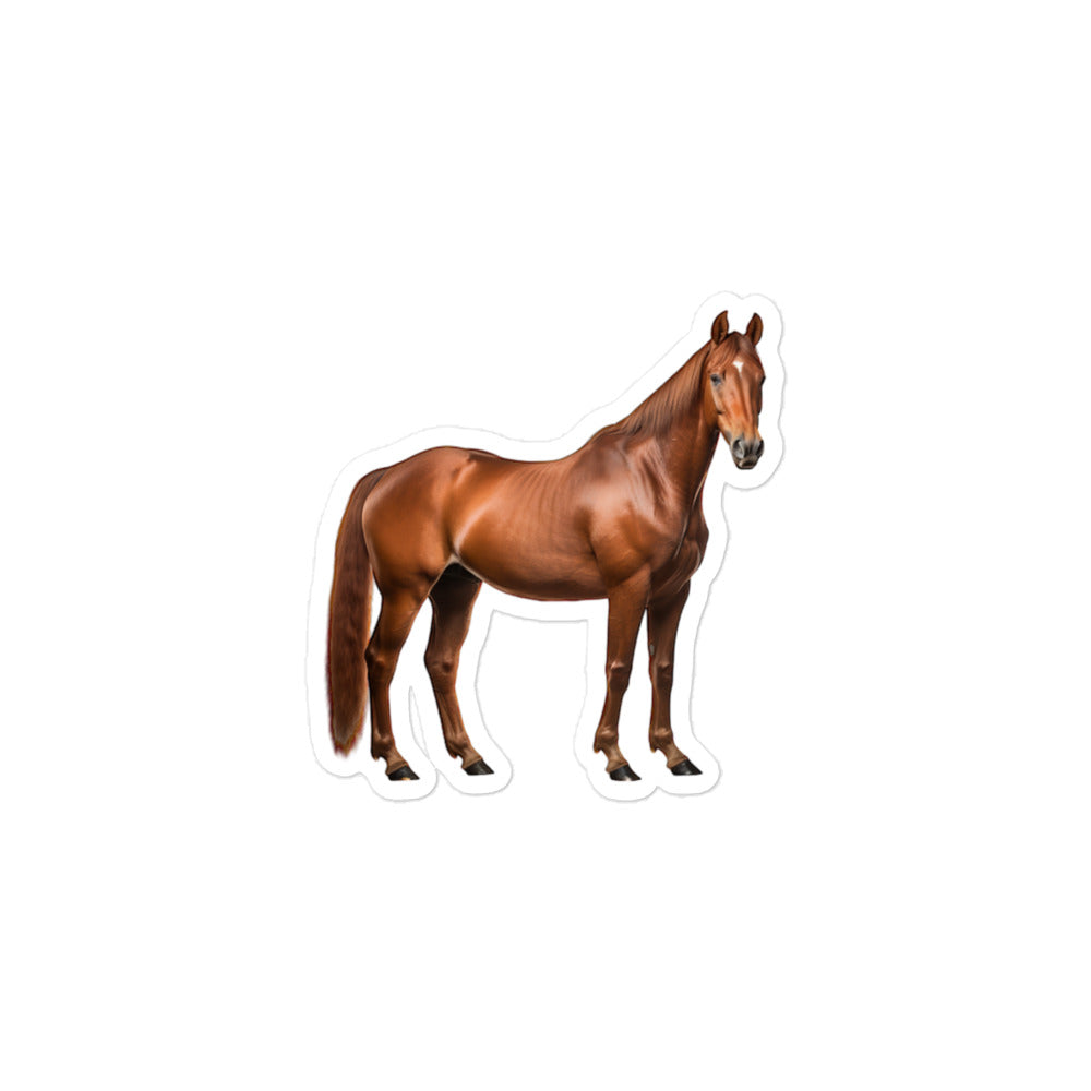 Hanoverian Horse Sticker - Stickerfy.ai