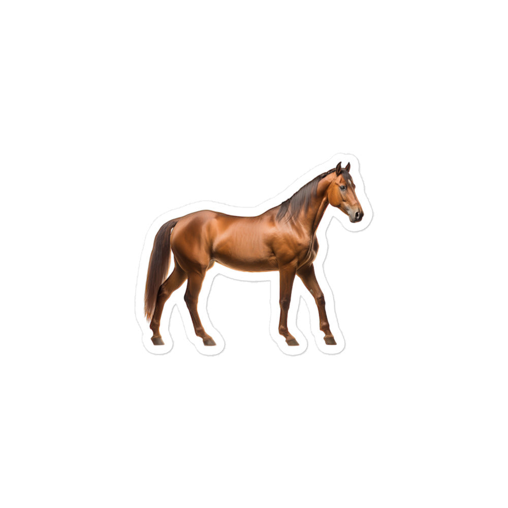Hanoverian Horse Sticker - Stickerfy.ai