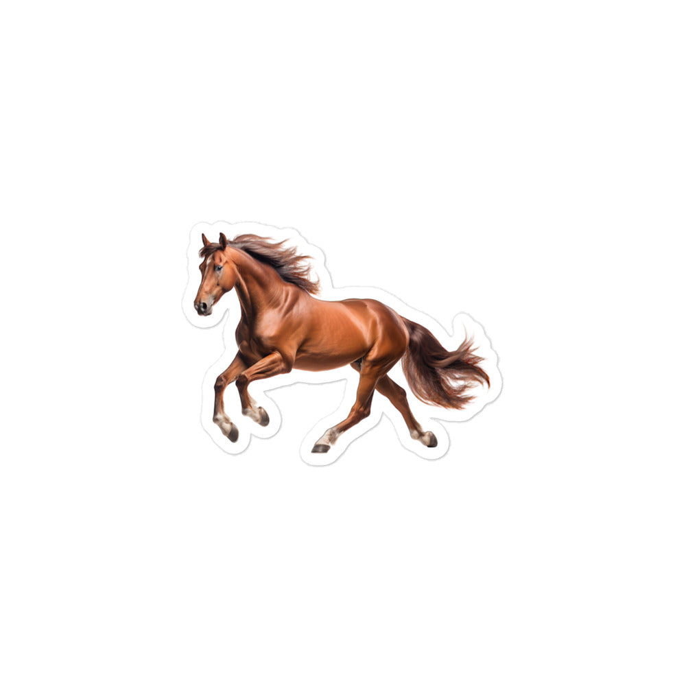 Hanoverian Horse Sticker - Stickerfy.ai