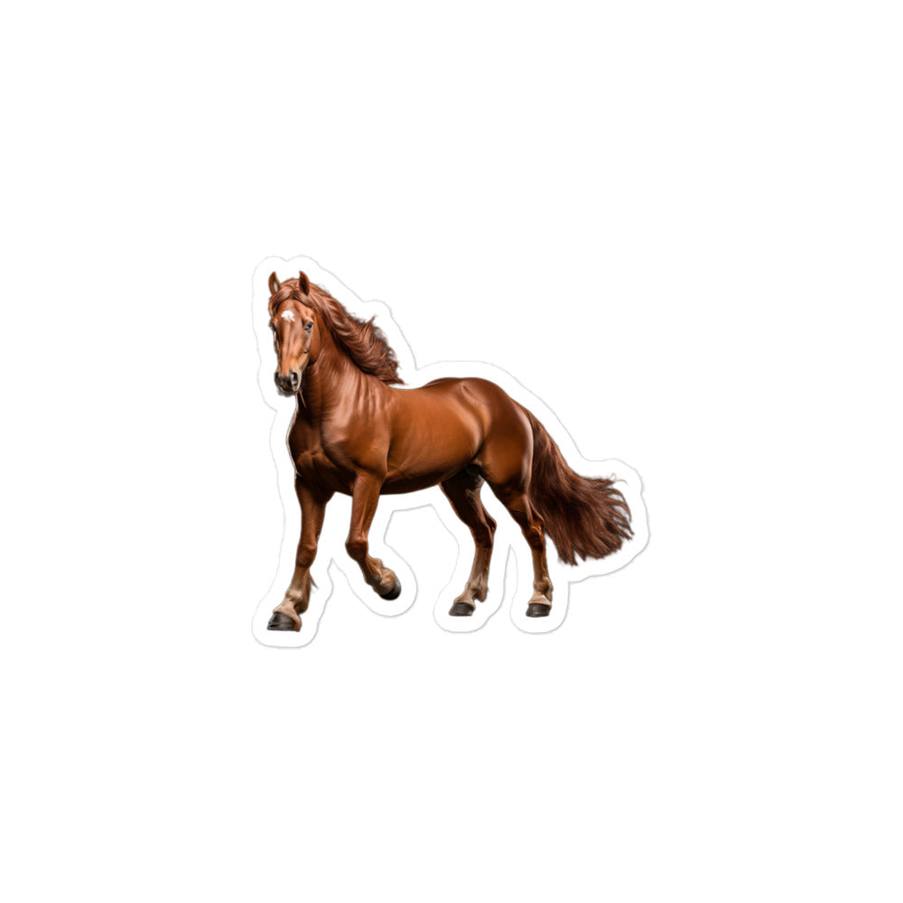 Morgan Horse Sticker - Stickerfy.ai