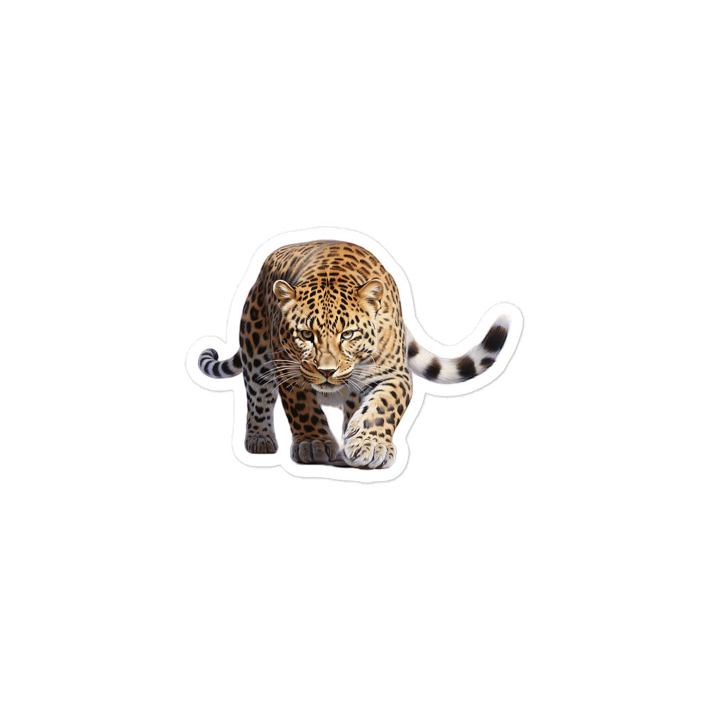 Amur Leopard Sticker - Stickerfy.ai