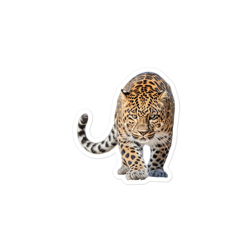 Amur Leopard Sticker - Stickerfy.ai