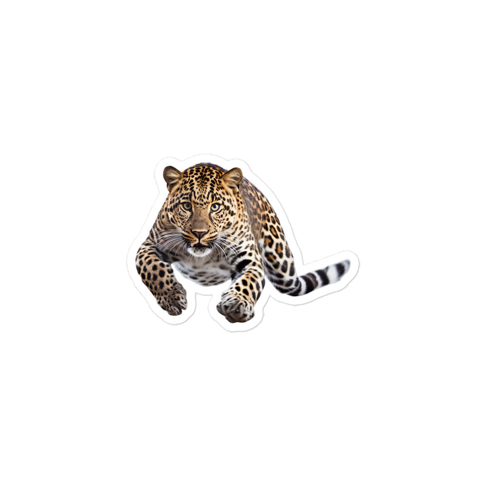 Amur Leopard Sticker - Stickerfy.ai