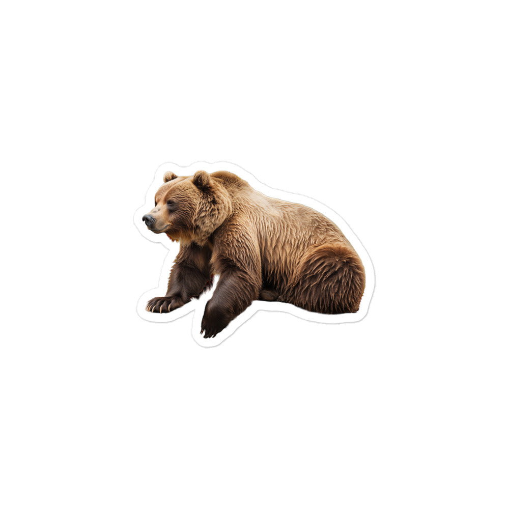 Grizzly Bear Sticker - Stickerfy.ai