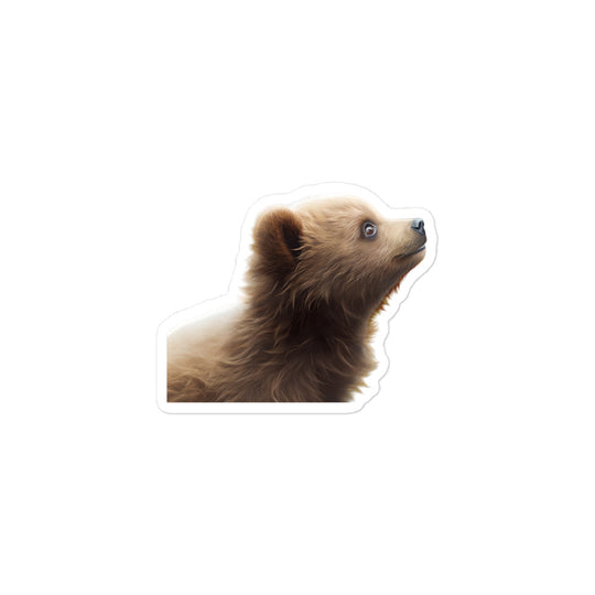 Grizzly Bear Sticker - Stickerfy.ai