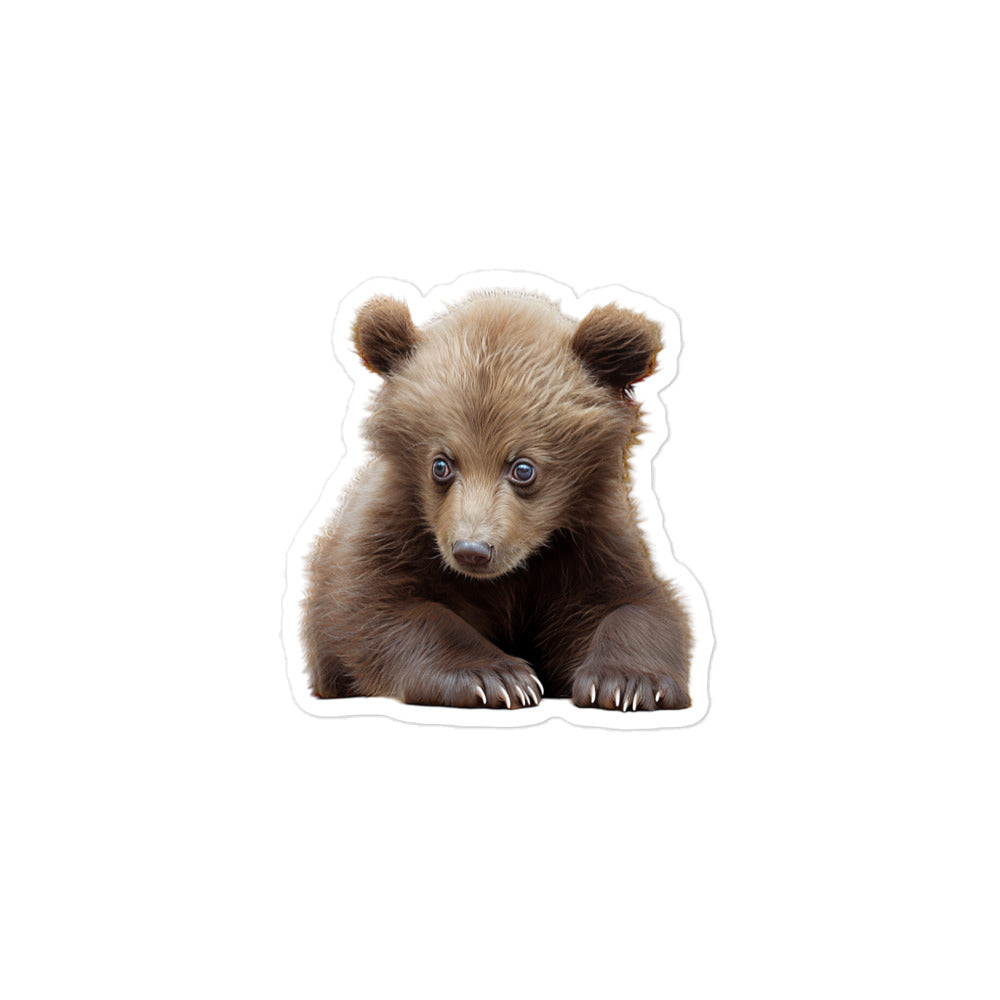 Grizzly Bear Sticker - Stickerfy.ai