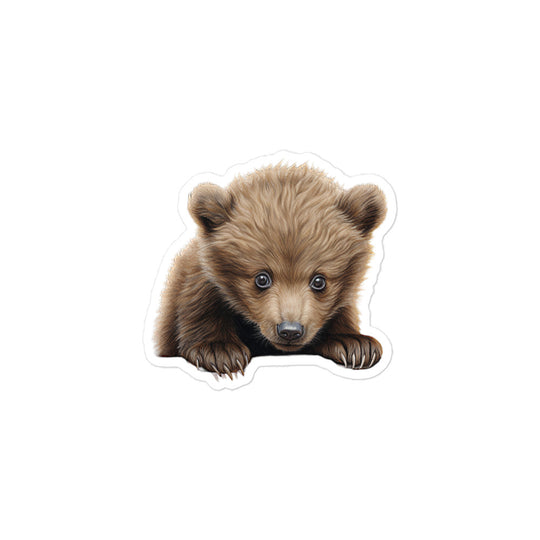 Grizzly Bear Sticker - Stickerfy.ai