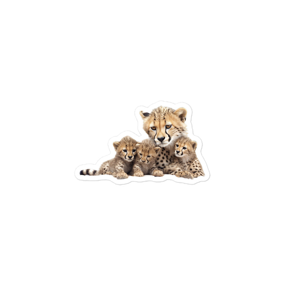 Cheetah Sticker - Stickerfy.ai