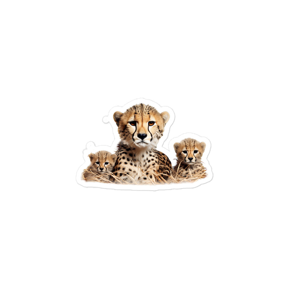 Cheetah Sticker - Stickerfy.ai