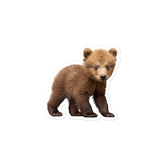 Kodiak Bear Sticker - Stickerfy.ai