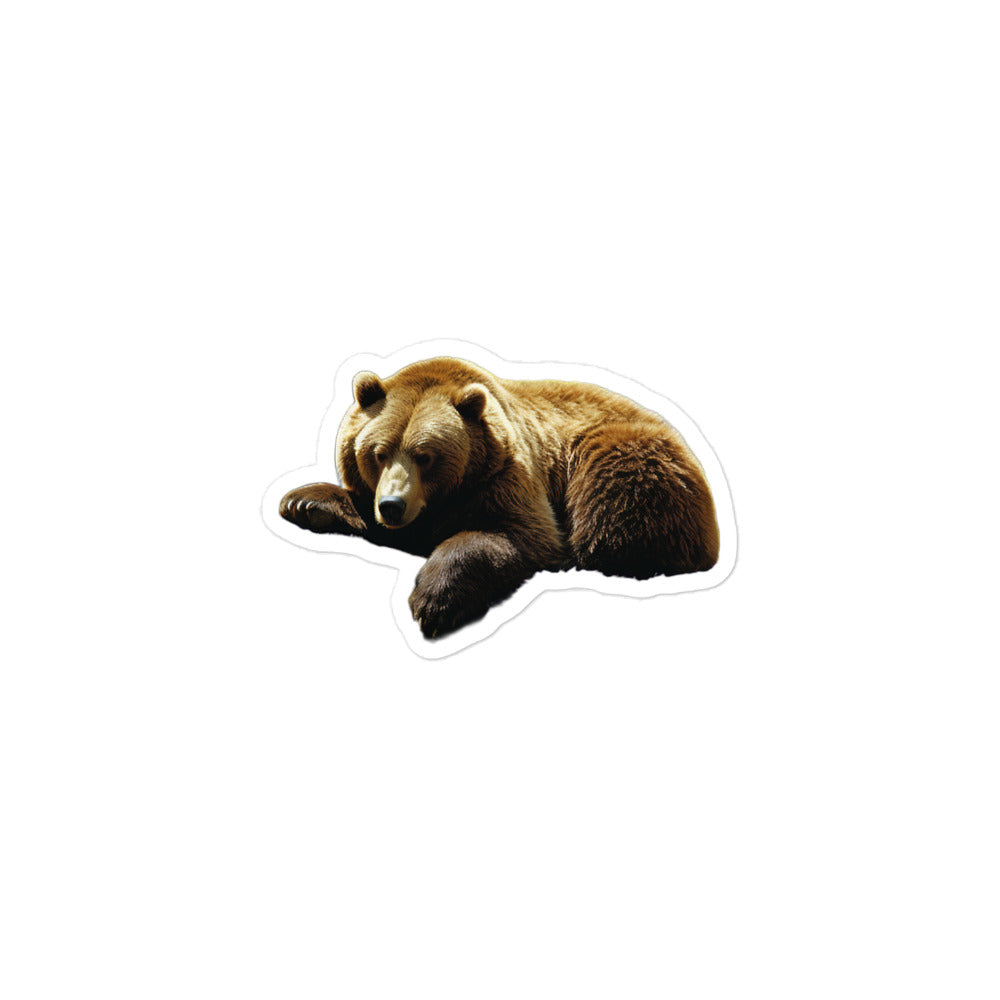 Kodiak Bear Sticker - Stickerfy.ai