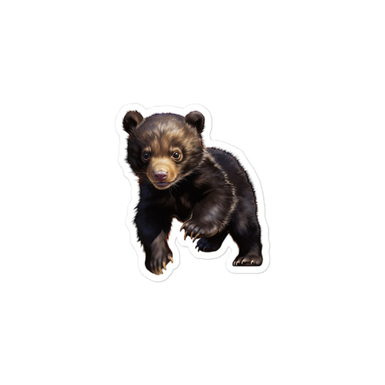 Sun Bear Sticker - Stickerfy.ai