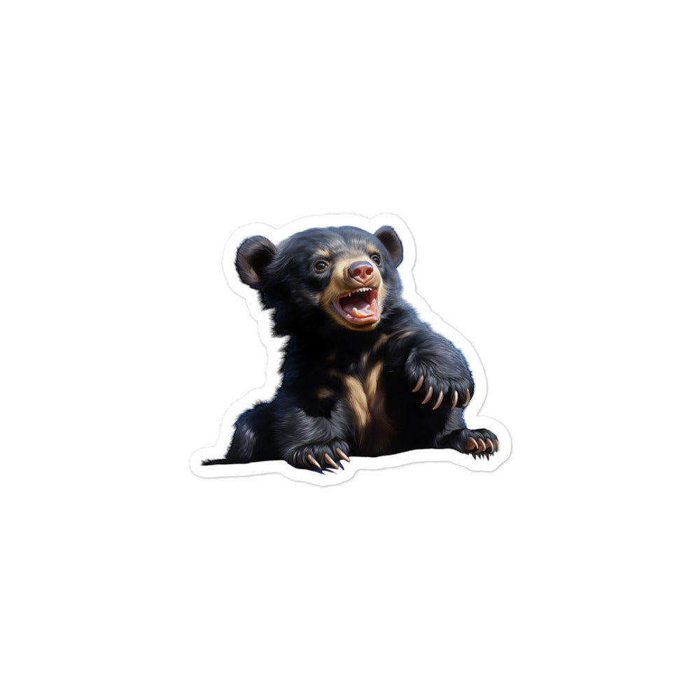 Sun Bear Sticker - Stickerfy.ai