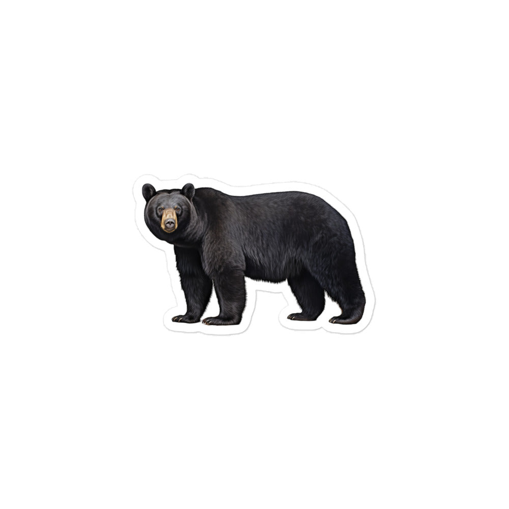 Black Bear Sticker - Stickerfy.ai