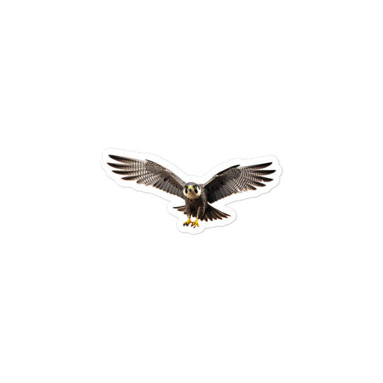 Peregrine Falcon Sticker - Stickerfy.ai