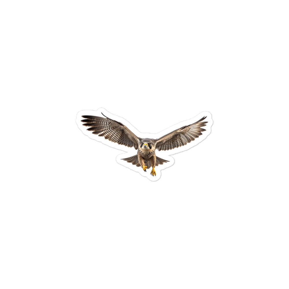 Peregrine Falcon Sticker - Stickerfy.ai