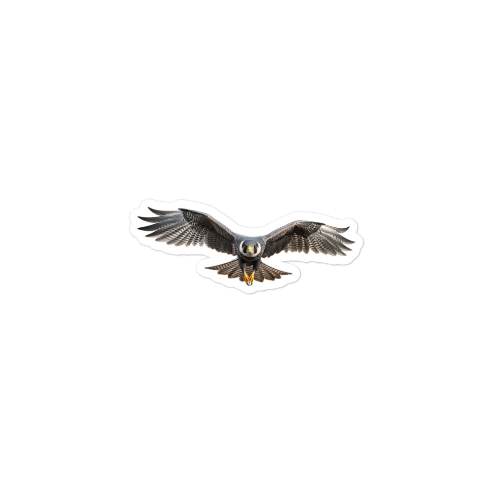 Peregrine Falcon Sticker - Stickerfy.ai