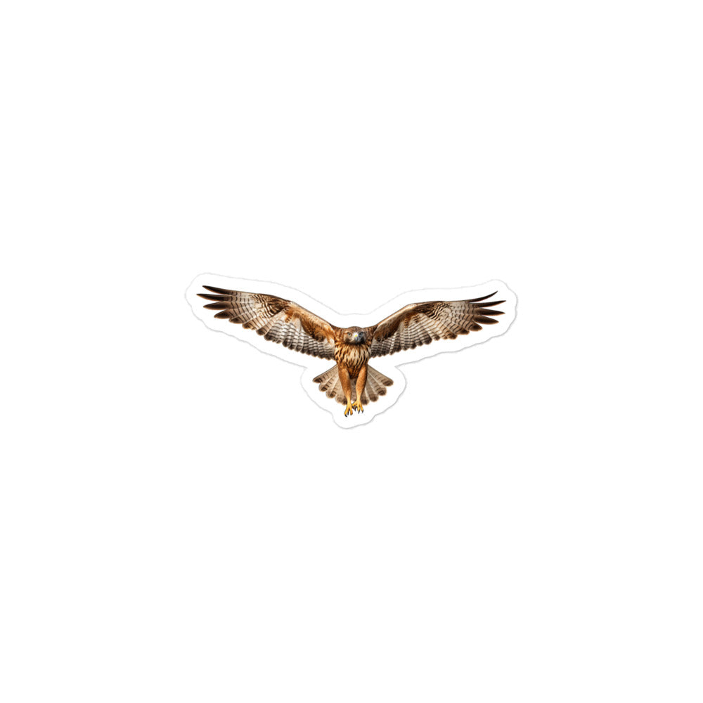 Red Tailed Hawk Sticker - Stickerfy.ai