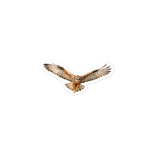 Red Tailed Hawk Sticker - Stickerfy.ai