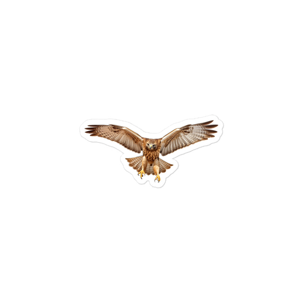 Red Tailed Hawk Sticker - Stickerfy.ai