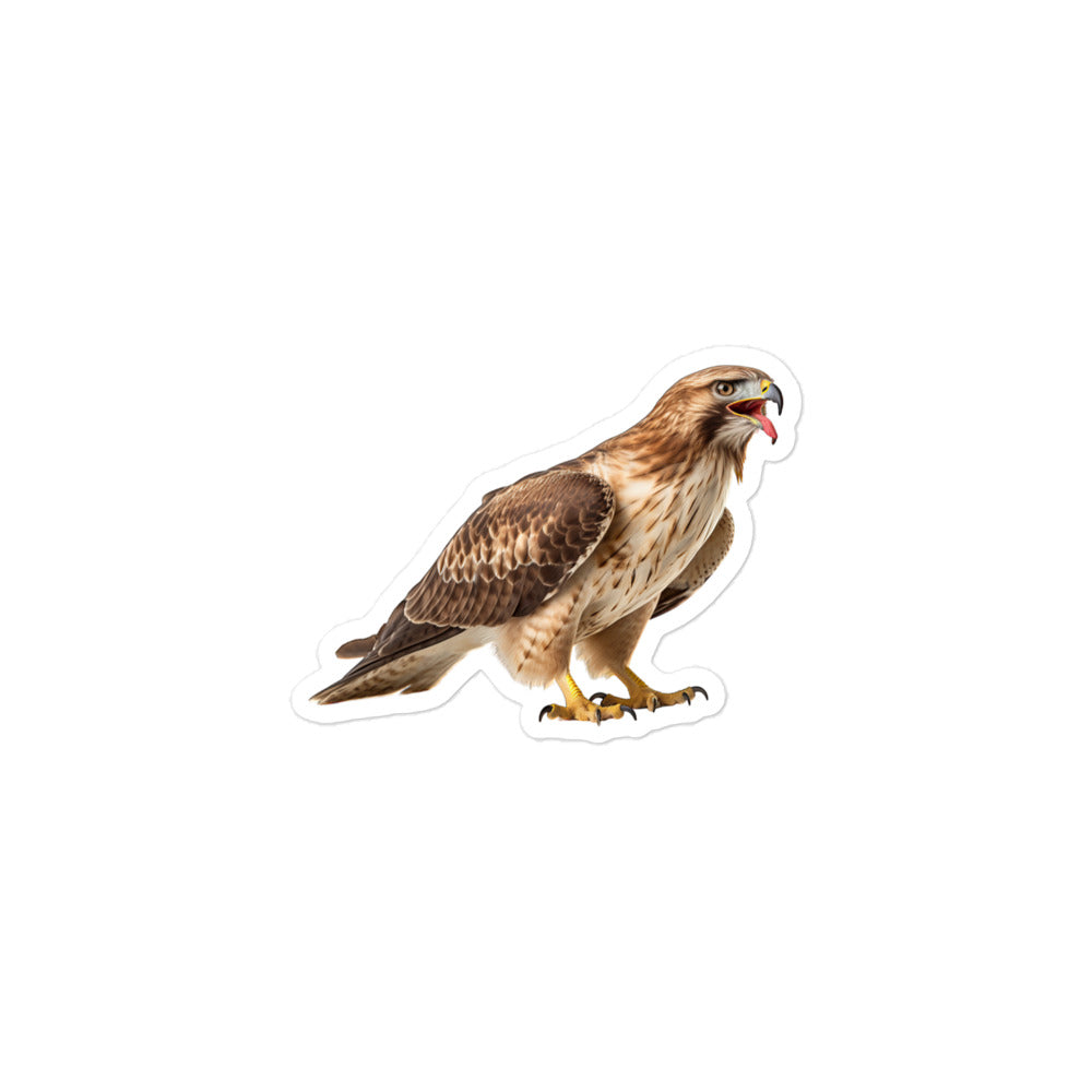 Red Tailed Hawk Sticker - Stickerfy.ai