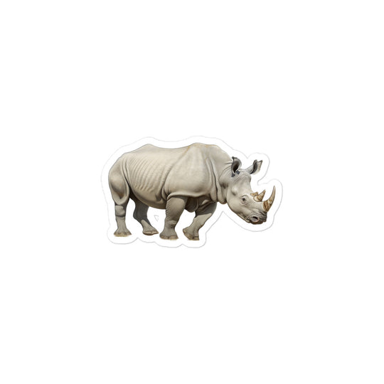 Indian Rhinoceros Sticker - Stickerfy.ai