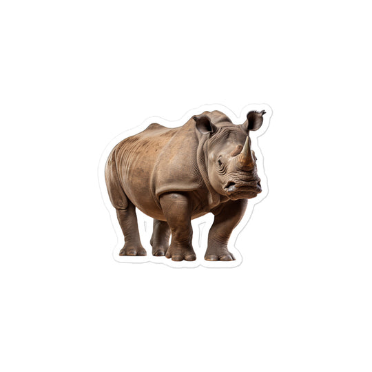 Indian Rhinoceros Sticker - Stickerfy.ai