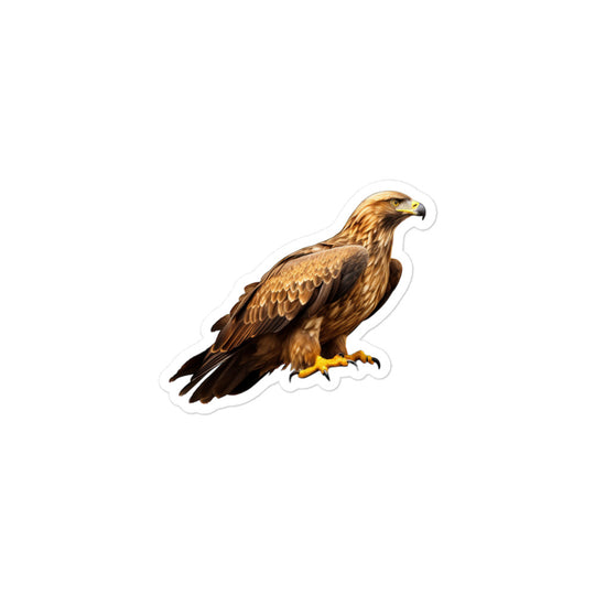 Golden Eagle Sticker - Stickerfy.ai