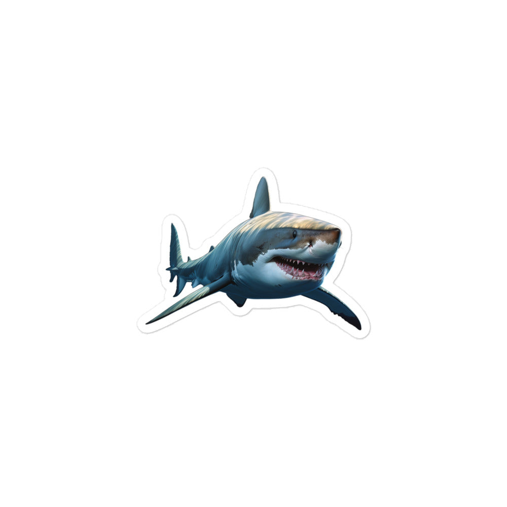 Great White Shark Sticker - Stickerfy.ai