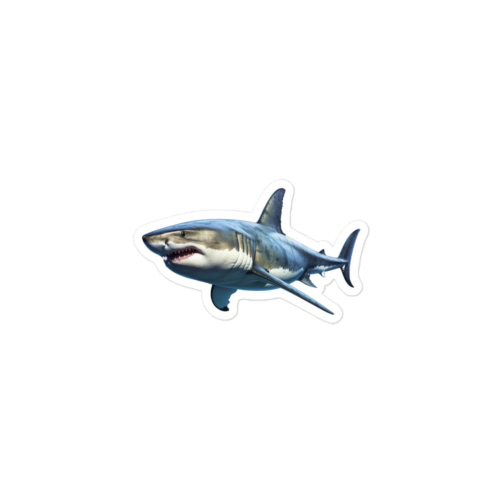 Great White Shark Sticker - Stickerfy.ai